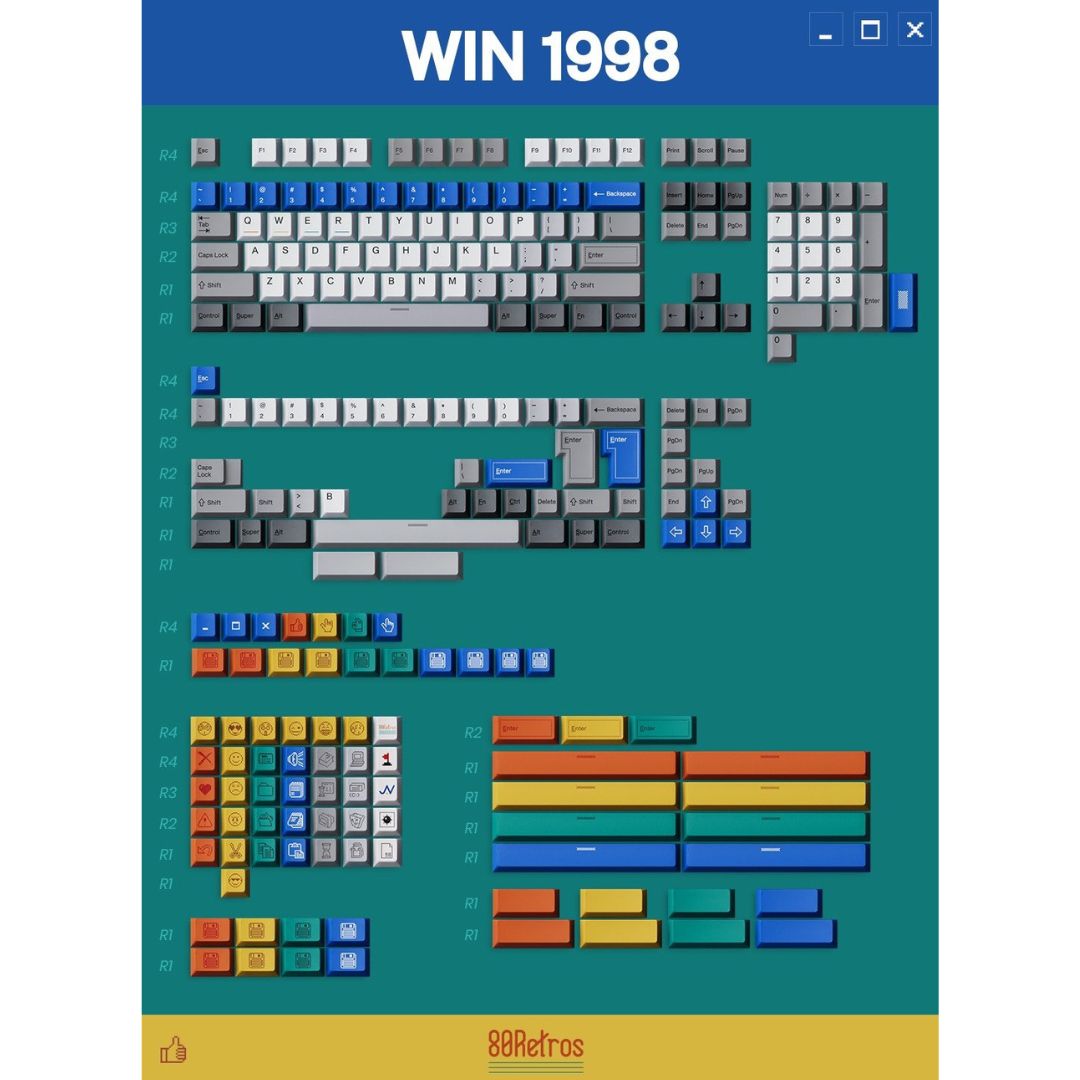 set-keycap-80-retros-win-1998