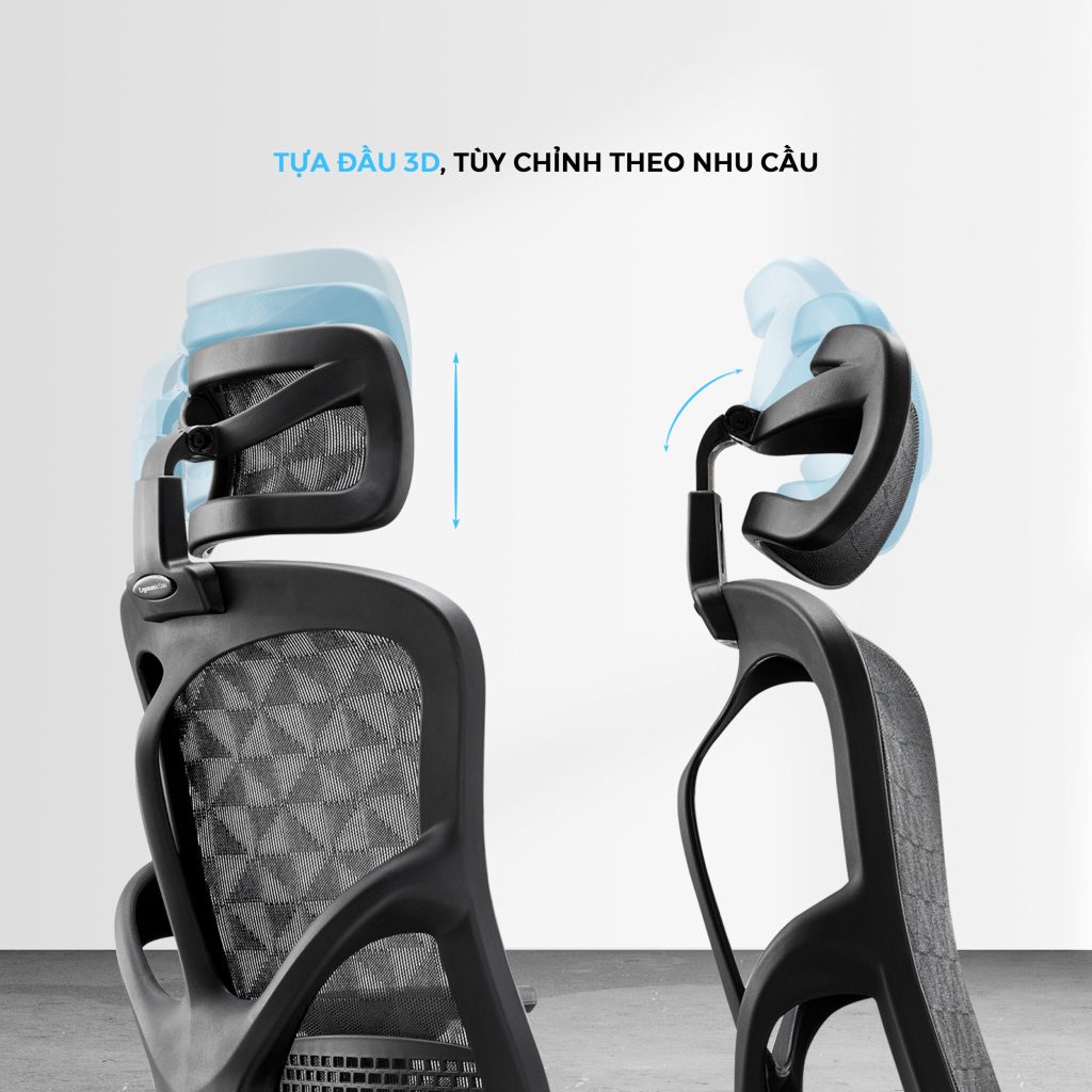 Ghế công thái học WARRIOR Ergonomic Marshal-WEC 610