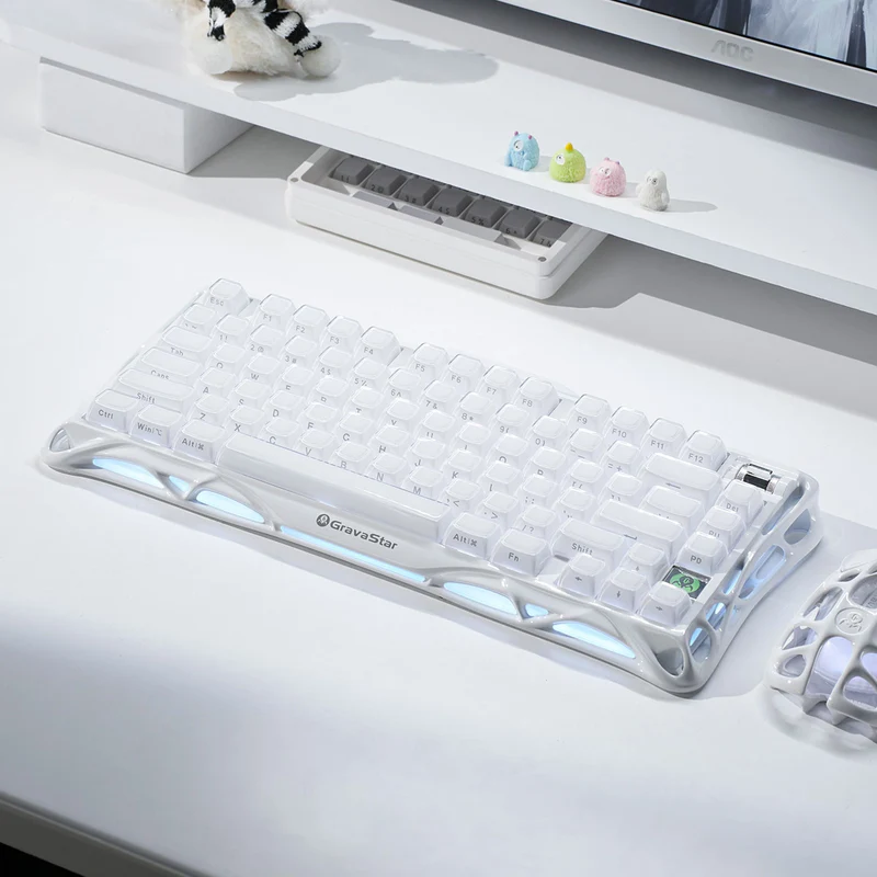 GravaStarMercuryK1OpalineWhite75_WirelessMechanicalKeyboard-7