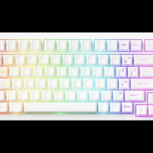 Bàn phím cơ AKKO 5075 V5 HE Z Caps – White-3