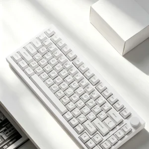 Bàn phím cơ AKKO 5075 V5 HE Z Caps – White-4